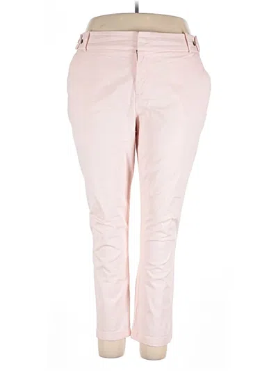 Pre-owned Ava & Viv Casual Pants In Pink