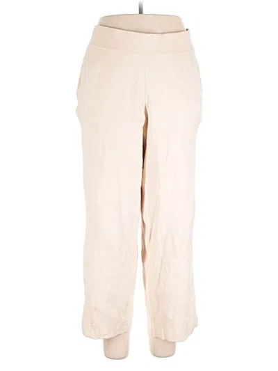 Pre-owned Ava & Viv Casual Pants In Tan