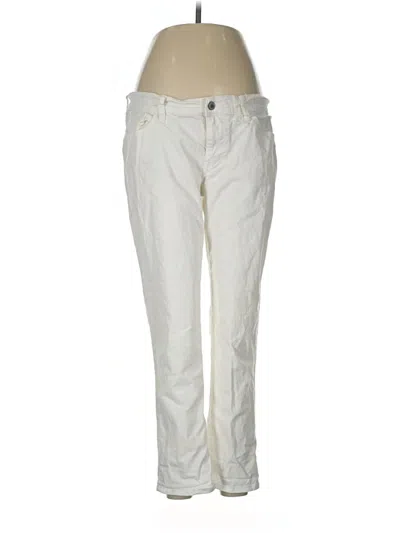Pre-owned Ava & Viv Casual Pants In White