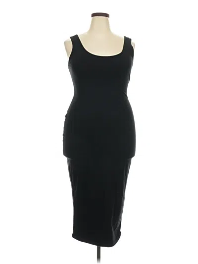 Pre-owned Ava & Viv Cocktail Dress In Black