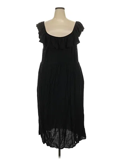 Pre-owned Ava & Viv Cocktail Dress In Black