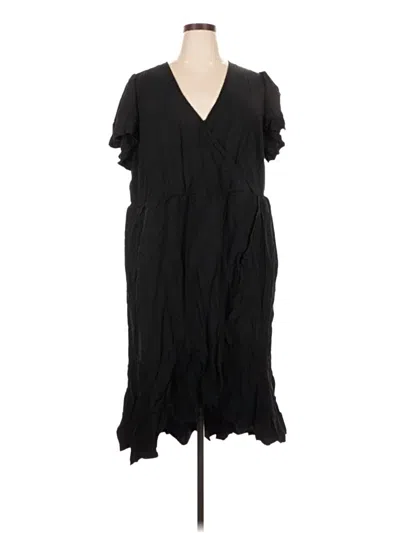 Pre-owned Ava & Viv Cocktail Dress In Black
