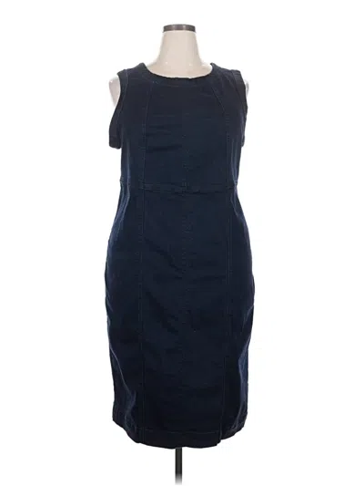Pre-owned Ava & Viv Cocktail Dress In Blue