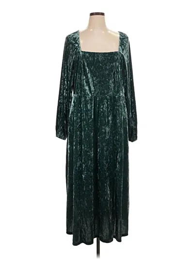 Pre-owned Ava & Viv Cocktail Dress In Green