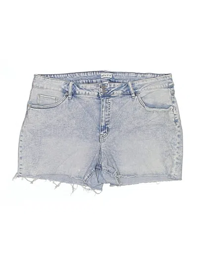 Pre-owned Ava & Viv Denim Shorts In Blue