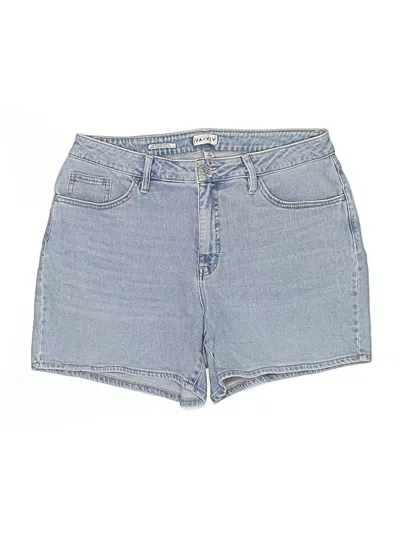 Pre-owned Ava & Viv Denim Shorts In Blue