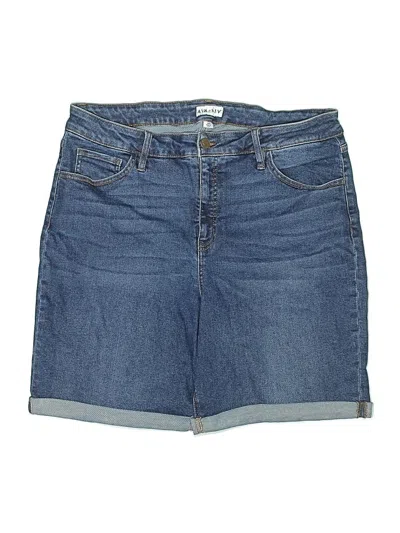 Pre-owned Ava & Viv Denim Shorts In Blue