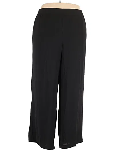 Pre-owned Ava & Viv Dress Pants In Black