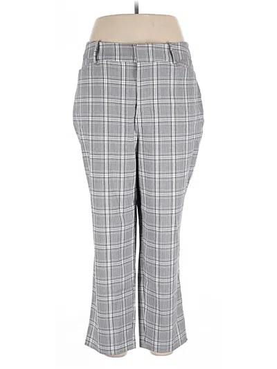 Pre-owned Ava & Viv Dress Pants In Gray