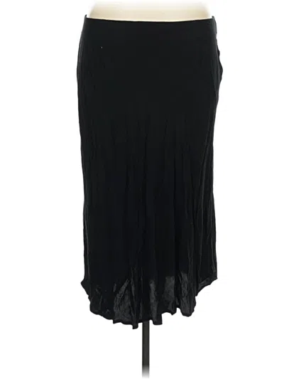 Pre-owned Ava & Viv Formal Skirt In Black