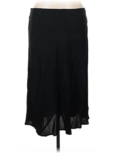 Pre-owned Ava & Viv Formal Skirt In Black