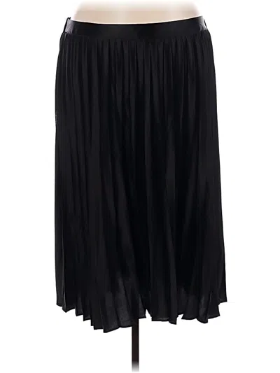 Pre-owned Ava & Viv Formal Skirt In Black