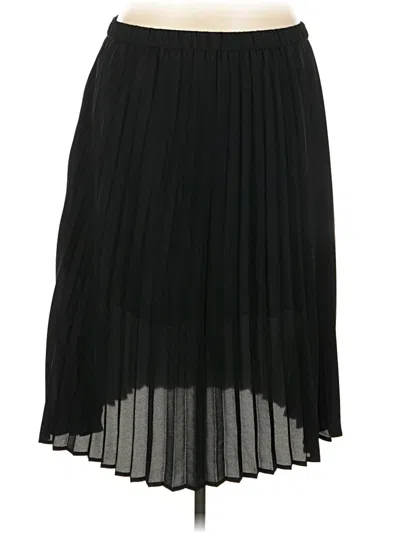 Pre-owned Ava & Viv Formal Skirt In Black