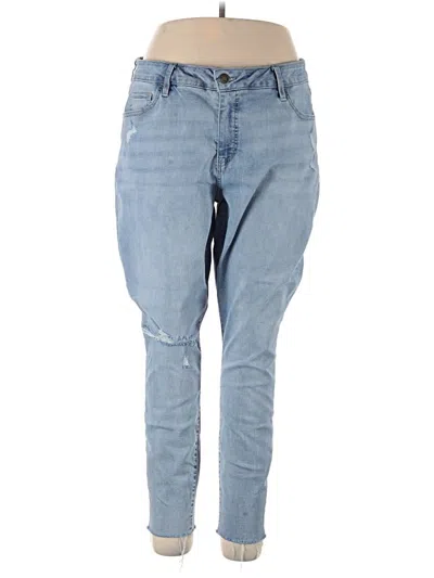Pre-owned Ava & Viv Jeans In Blue
