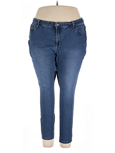 Pre-owned Ava & Viv Jeans In Blue