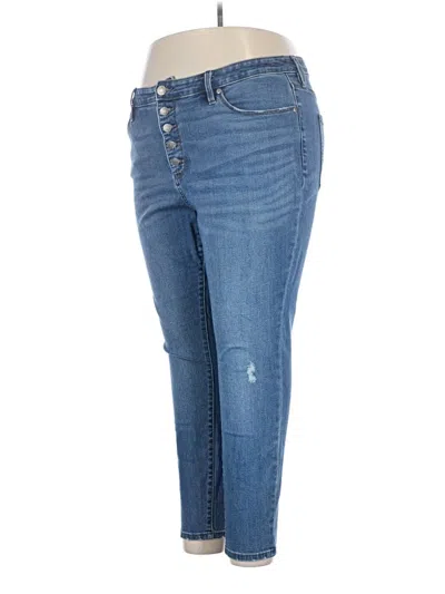 Pre-owned Ava & Viv Jeans In Blue