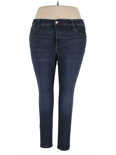 Pre-owned Ava & Viv Jeans In Blue