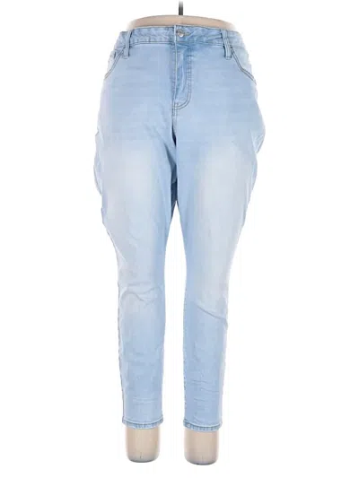 Pre-owned Ava & Viv Jeans In Blue