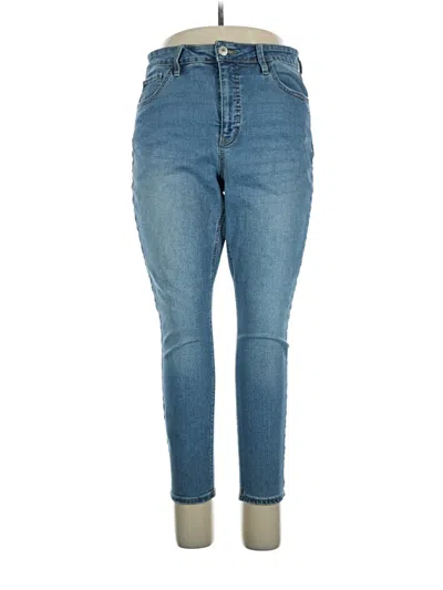 Pre-owned Ava & Viv Jeans In Blue