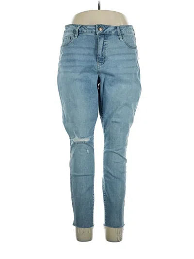 Pre-owned Ava & Viv Jeans In Blue