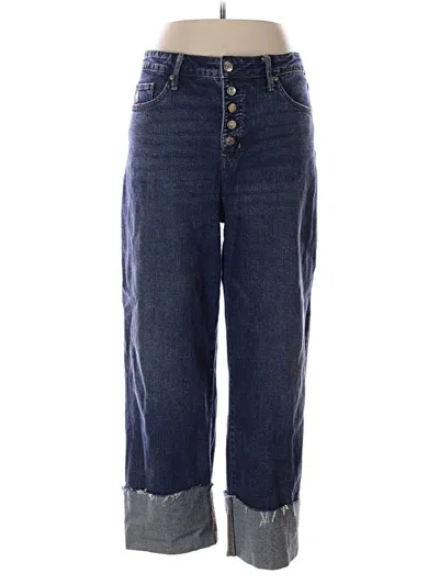 Pre-owned Ava & Viv Jeans In Blue