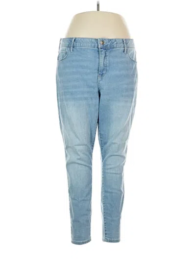 Pre-owned Ava & Viv Jeans In Blue