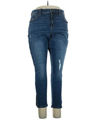 Pre-owned Ava & Viv Jeans In Blue