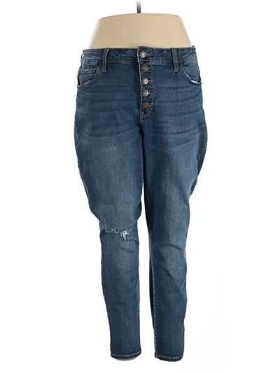 Pre-owned Ava & Viv Jeans In Blue