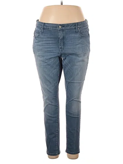 Pre-owned Ava & Viv Jeans In Blue