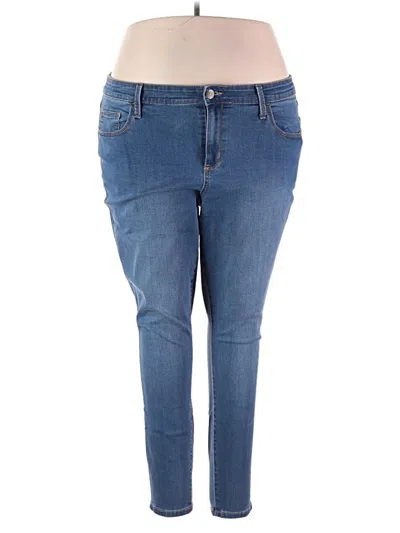 Pre-owned Ava & Viv Jeans In Blue