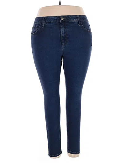 Pre-owned Ava & Viv Jeans In Blue