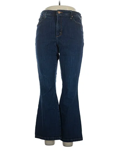 Pre-owned Ava & Viv Jeans In Blue