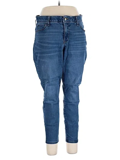 Pre-owned Ava & Viv Jeans In Blue