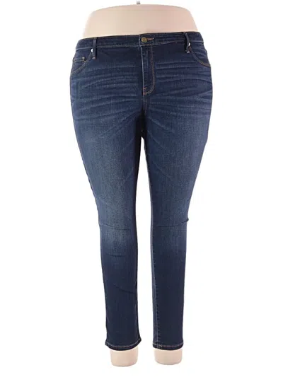 Pre-owned Ava & Viv Jeans In Blue