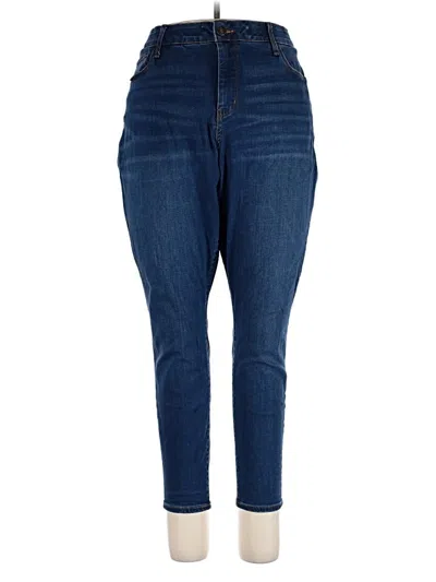 Pre-owned Ava & Viv Jeans In Blue
