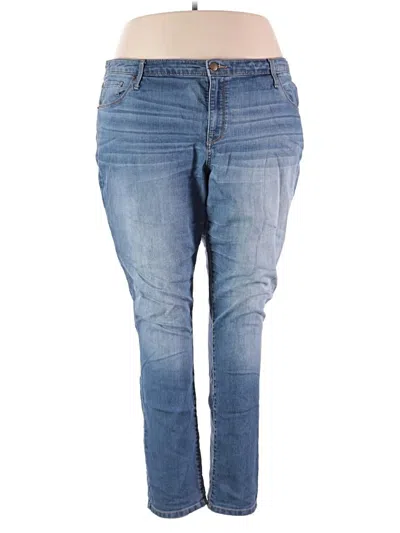 Pre-owned Ava & Viv Jeans In Blue