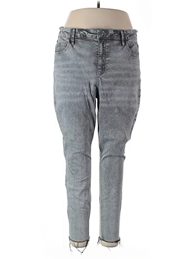 Pre-owned Ava & Viv Jeans In Gray
