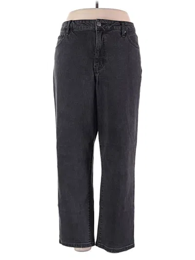 Pre-owned Ava & Viv Jeans In Gray