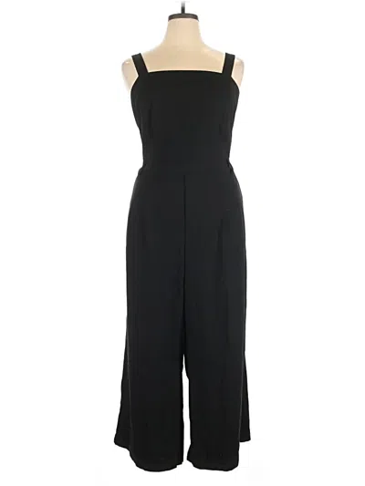 Pre-owned Ava & Viv Jumpsuit In Black