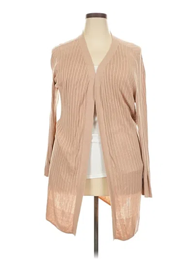 Pre-owned Ava & Viv Kimono In Brown