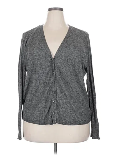 Pre-owned Ava & Viv Kimono In Gray