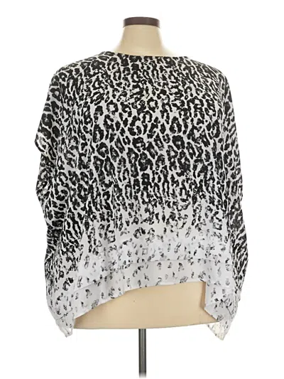 Pre-owned Ava & Viv Kimono In Silver
