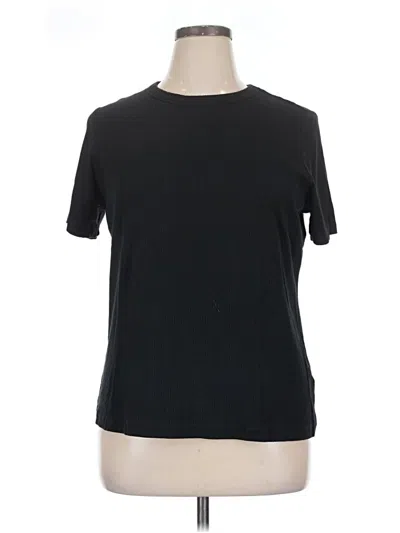 Pre-owned Ava & Viv Short Sleeve T-shirt In Black