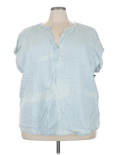 Ava & Viv Short Sleeve T-shirt In Blue