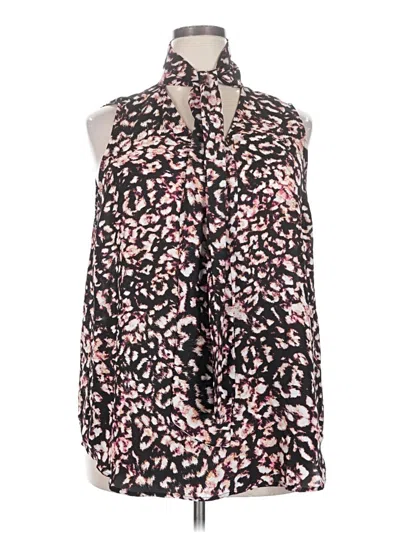 Pre-owned Ava & Viv Sleeveless Blouse In Pink