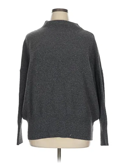 Pre-owned Ava & Viv Turtleneck Sweater In Gray