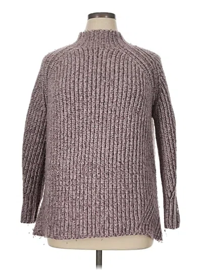 Pre-owned Ava & Viv Turtleneck Sweater In Gray