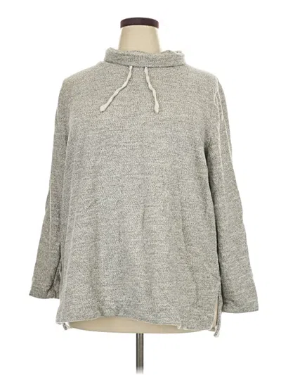Pre-owned Ava & Viv Turtleneck Sweater In Gray