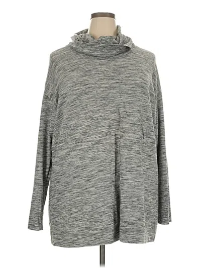 Pre-owned Ava & Viv Turtleneck Sweater In Gray