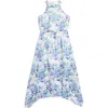 Ava & Yelly Kids' Halter Neck Maxi Dress